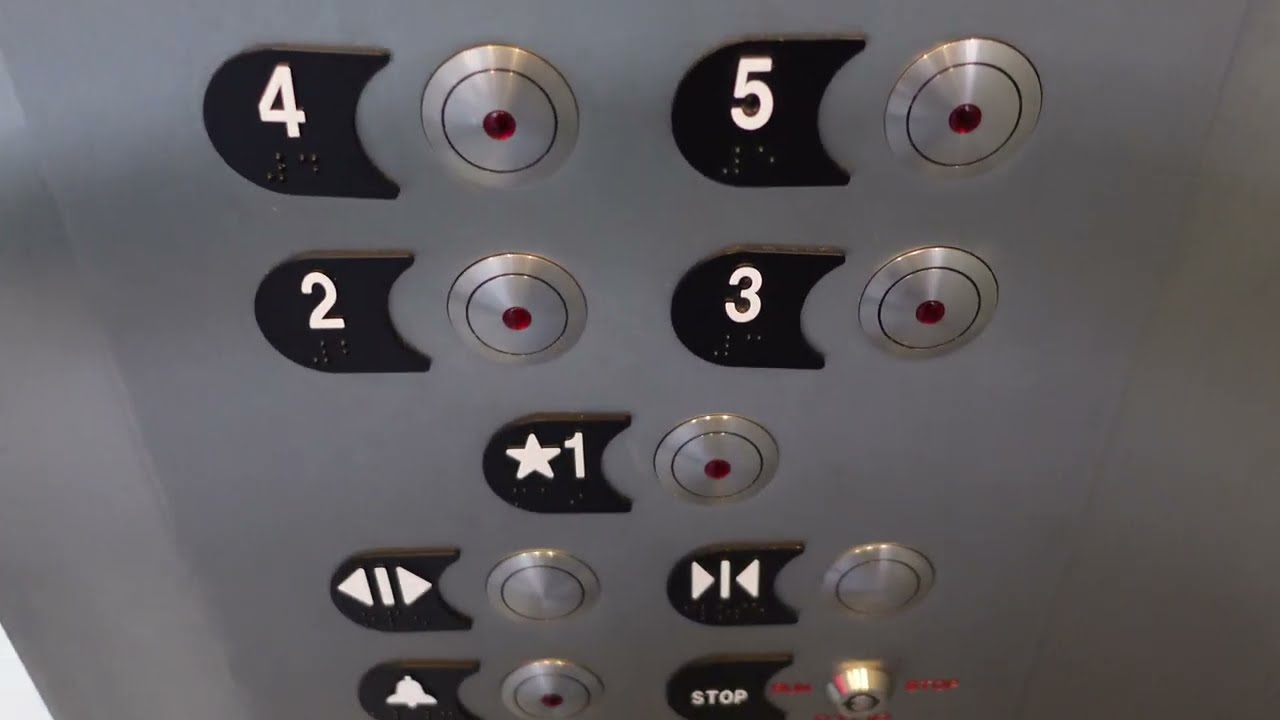 Modernized Dover Traction Elevators @ St. Louis Centre Garage, St. Louis, MO