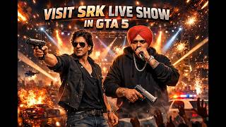 SRK का Live Concert देखने गए Sidhu Moose Wala के साथ GTA 5 में! 🎤