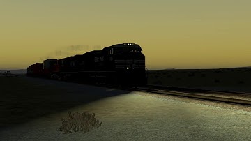 Run8 V2: BNSF QNYCLAC6 on the Cajon Sub