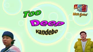 Vandebo-Too Deep (lyrics video)