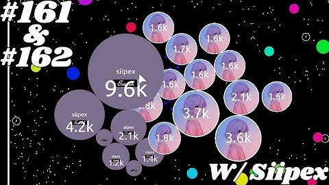 Agar.io - Duo Takeover #161&162 (W/ Siipex)