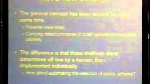 DEF CON 13 - Daniel Burroughs, Development of An Undergraduate Security Program