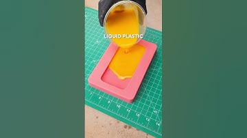 We made DIY magnetic phone case with silicone! 📱 So satisfying process! #woodmood #shorts #silicone