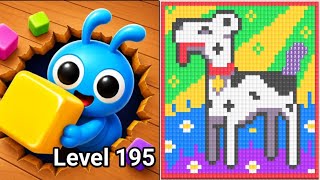 Food Hunt: Pixel Puzzle Level 195 Walkthrough Solution 
