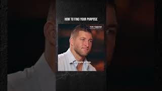Celebrity How to find your purpose #shorts #timtebowfoundation Wealth