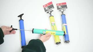 Bomba De Ar Para Encher Bolas Com 6 Bicos E Mangueira
