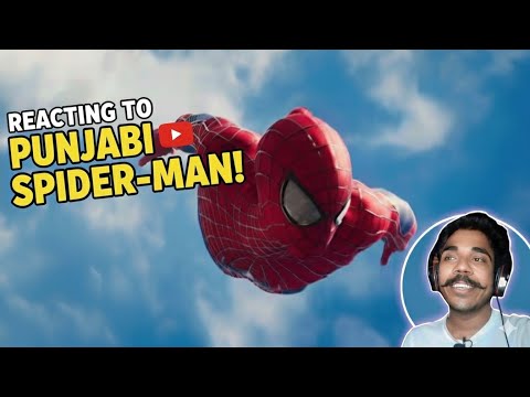 Punjabi spiderman  | Mani Reacts