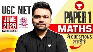 Celebrity UGC NET Paper 1 | Mathematical Reasoning Imp Questions | UGC NET Paper 1 Maths 2026 | Abhishek sir Wealth