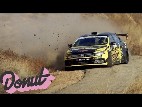 Dirt Drifting in a 1000HP VW Passat w/ Tanner Foust | Donut Media