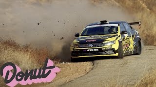 Dirt Drifting in a 1000HP VW Passat w/ Tanner Foust | Donut Media