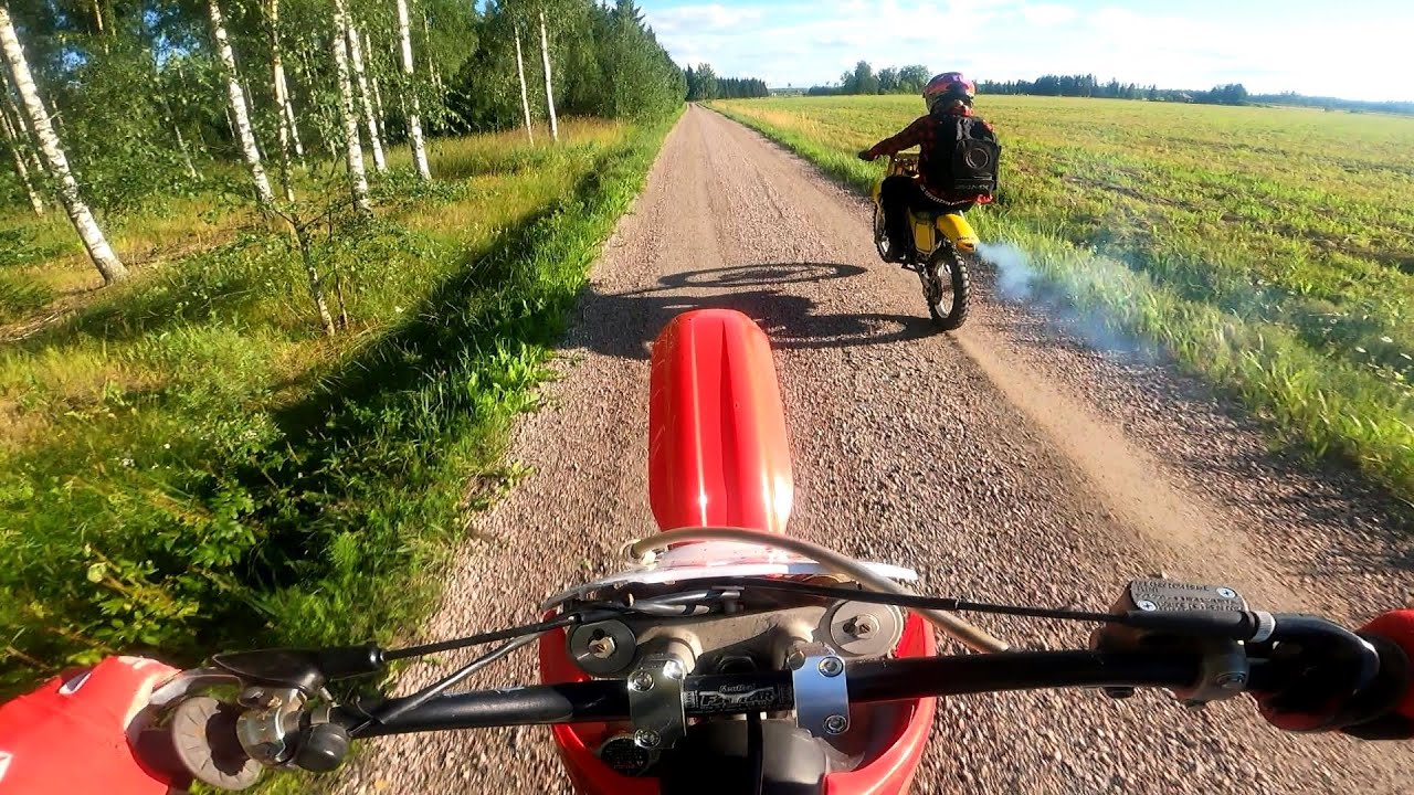 Honda CR85 & Suzuki RM80 (GoPro)