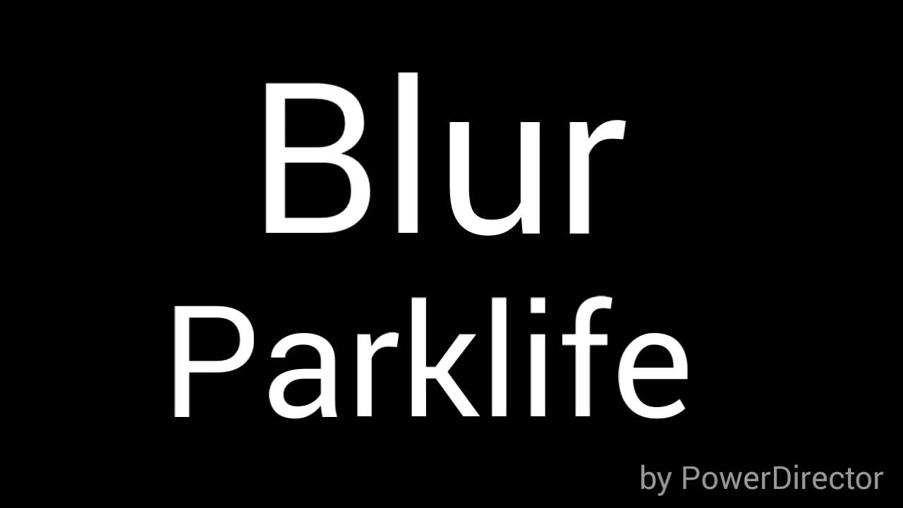 Blur Parklife lyrics