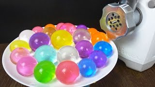 EXPERIMENT MEAT GRINDER vs ORBEEZ BALLS