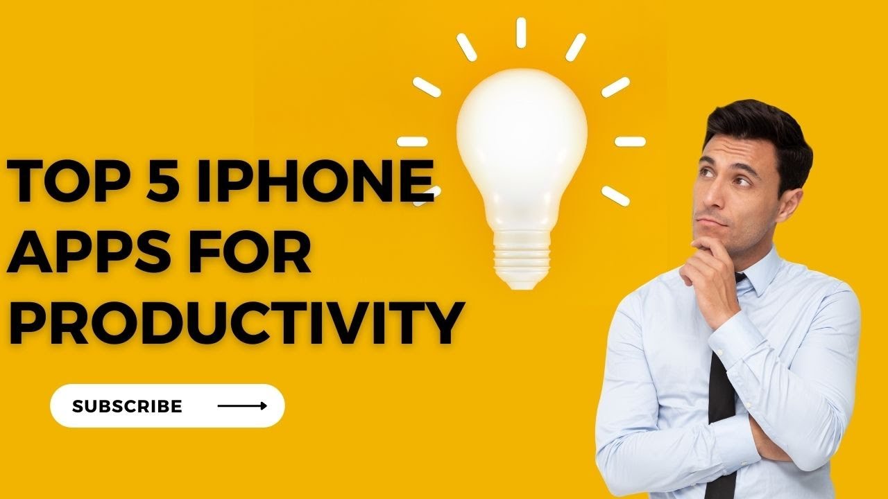 Top 5 Iphone Apps For Productivity YouTube Top 5 Iphone Apps For Productivity YouTube