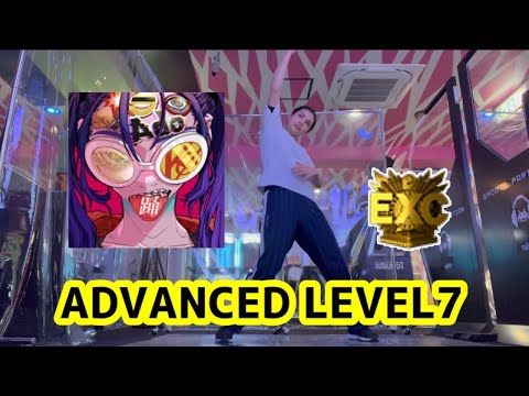 【DANCE aROUND】踊 Ado ADVANCED LEVEL7 EXCELLENT【ダンアラ】【KONAMI】