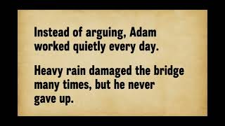 🌉 The Bridge Builder|Learn English Through Stories|Beginner English Story|English Listening Practice
