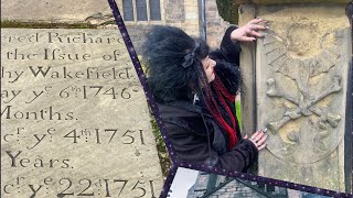 The graves of Preston Minster - with Deborah Contessa