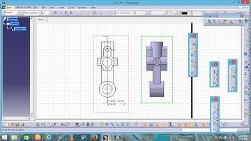 Catia V5-section view