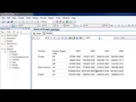 SSRS Tutorials: Lesson 9 - Creating Drilldown reports