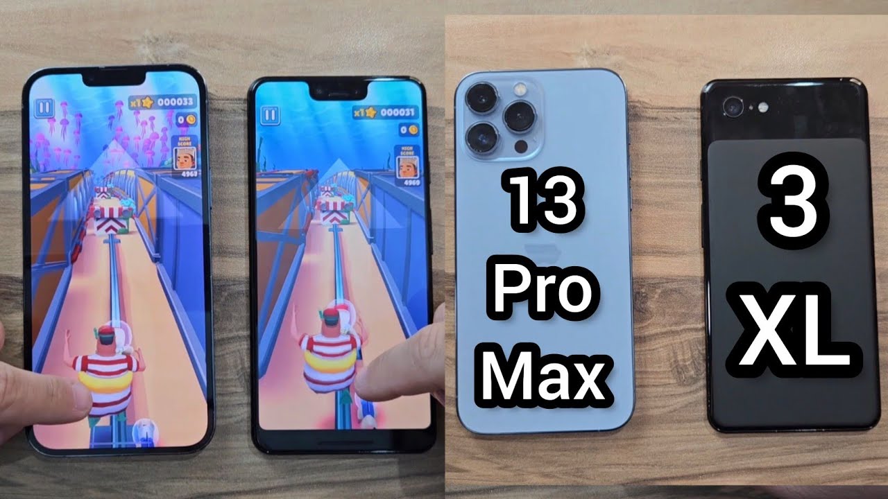 iPhone 13 Pro Max vs Google Pixel 3 XL - YouTube