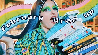 February Reading Wrap Up | 13 Comics, 6 Audiobooks, 6 Physical Books, 1 Poetry