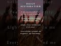 Daily Affirmation