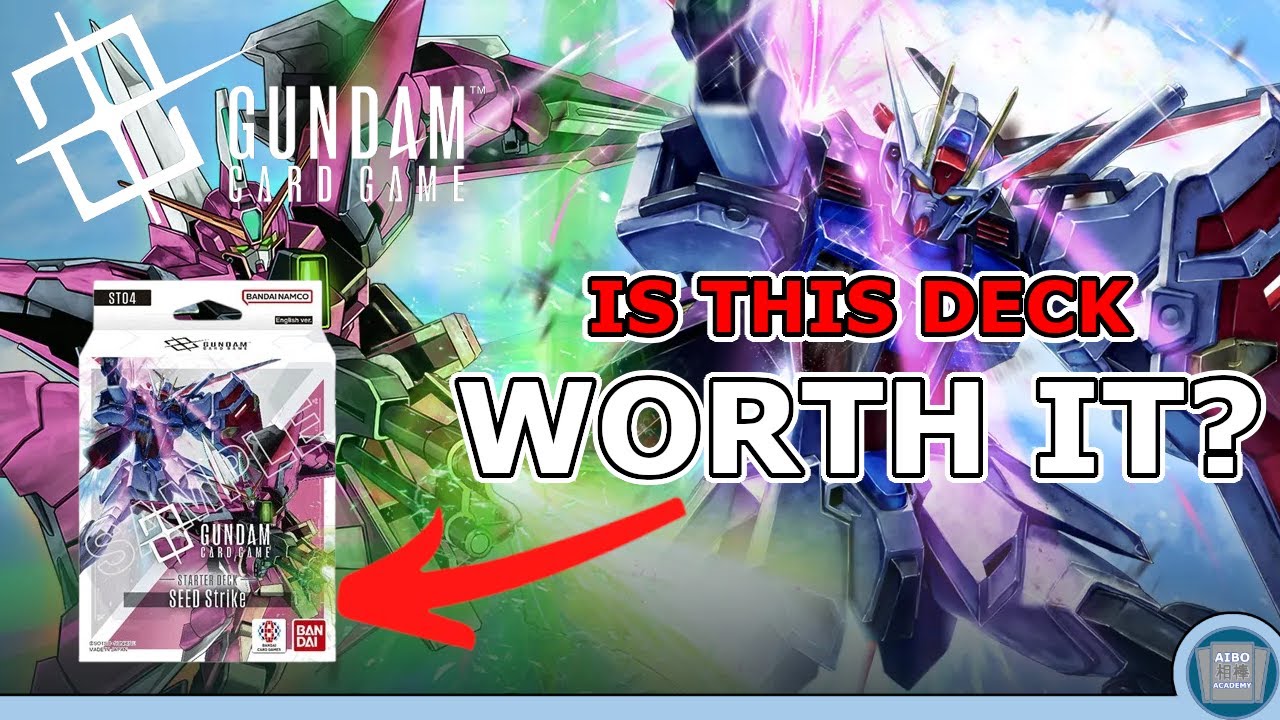 How Good Is The SEED Strike Starter Deck [ST04] In The Gundam Card