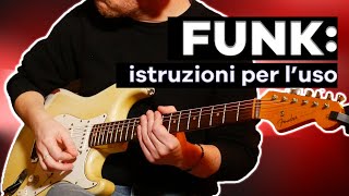 Guida Definitiva Alla Chitarra FUNK | Tecnica e Meccanica Della Mano Destra