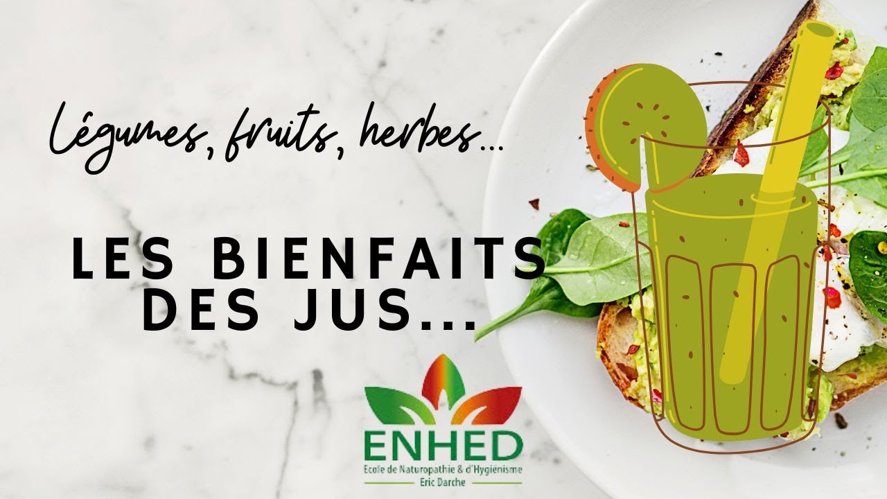 Les bienfaits des jus de légumes, fruits, et d'herbes