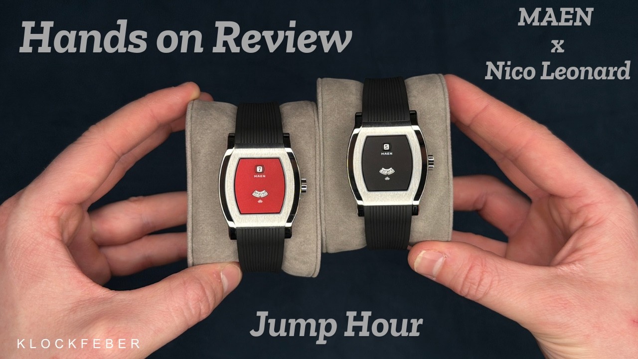 Hands-On Review of the ‪@maenwatches‬ x ‪@NicoLeonard‬ Jump Hour