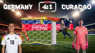 GERMANY 7-1 CURAÇAO - World Cup 2026 Match Highlights & Battle Recap