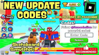 New Update CODES Skateboard Simulator Roblox, November 7, 2025 #roblox#robloxcodes