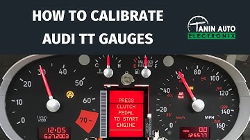 How to Calibrate Gauge Needles on 2000-2006 Audi TT Instrument Cluster After Repair & Testing | TAE