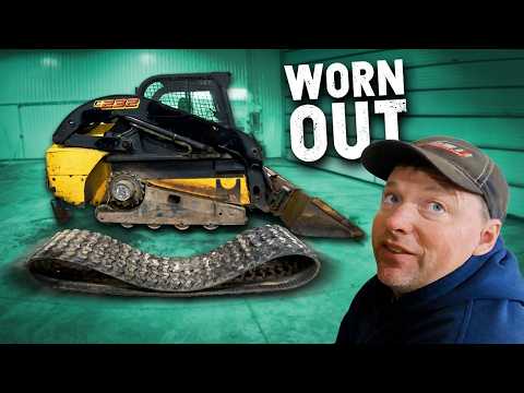 These Skid Steer Tracks Were Completely Shot