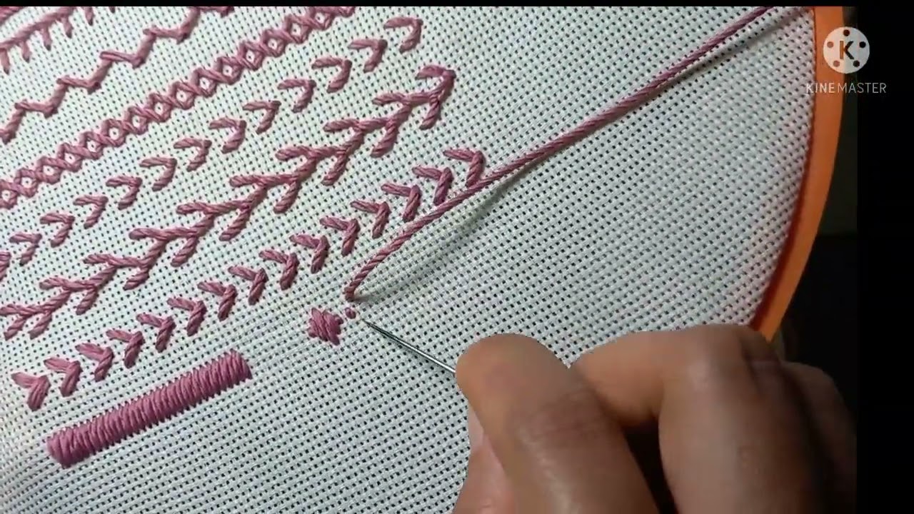 Belajar Menyulam Tusuk Pipih // Tusuk Dasar #12