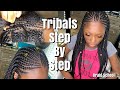 Tribal Braids Detailed Step By Step | Braid School Ep. 15