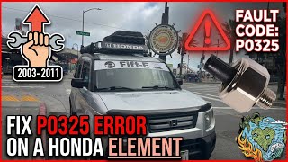 Player Profile Honda Element P0325 Code? Fix It Yourself Like This!