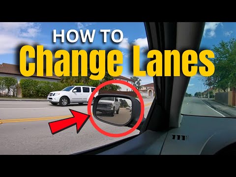 How to Change Lanes (Beginner Driving Tips)