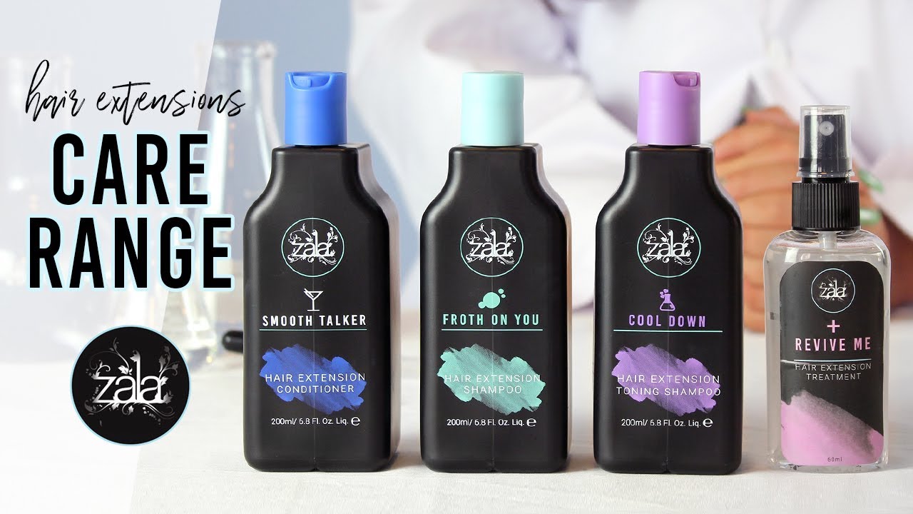 ZALA Hair Extension Care Range NEW! ZALA Hair Extensions YouTube