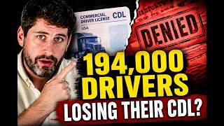 FMCSA's New CDL Rule: Who Can Still Drive?