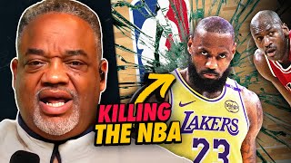 Download lagu Michael Jordan PROVES LeBron James is the Most Destructive Force for the NBA