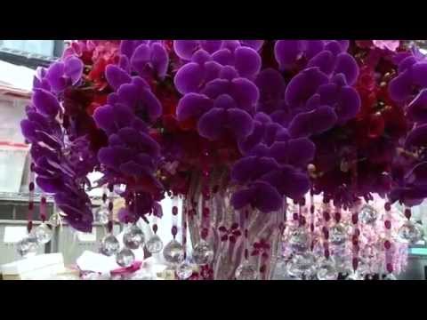 Оформление зала на свадьбу: цветами, шарами,тканями