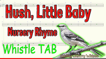 Hush Little Baby - Nursery Rhyme - Tin Whistle - Play Along Tab Tutorial