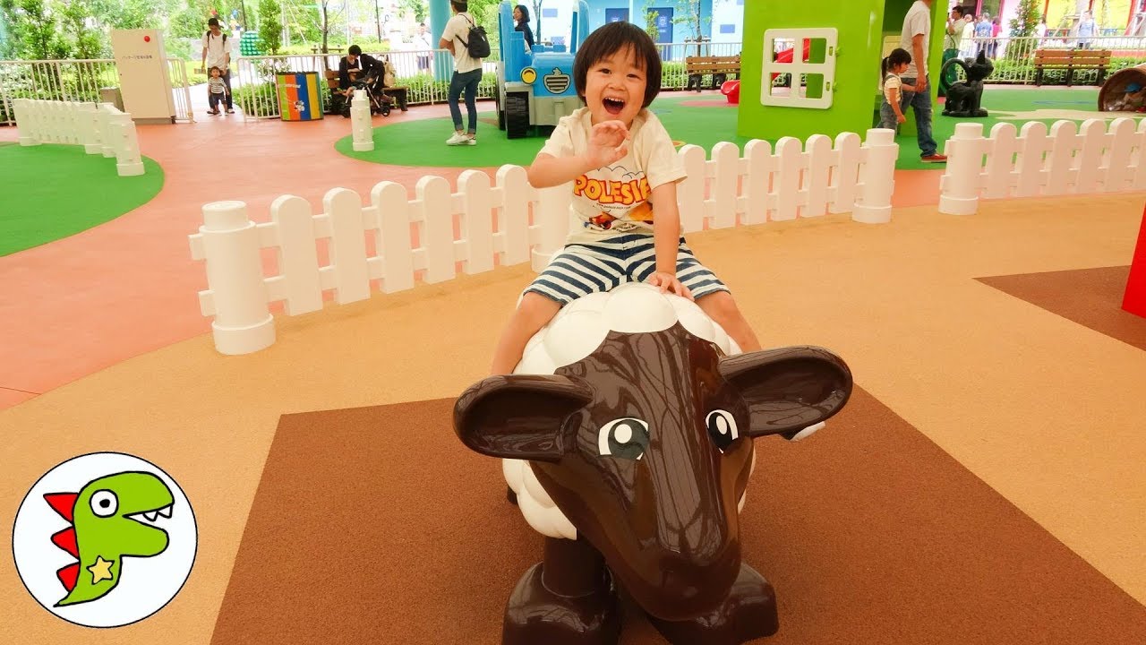 おでかけ レゴランド・ジャパンへ遊びに行ったよ！レゴや遊具で遊んだよ！ トイキッズ