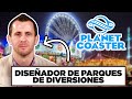 Diseñador de parques de diversiones profesional juega "Planet Coaster"