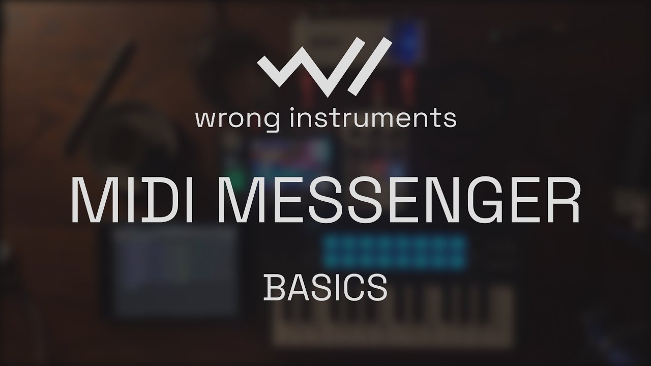 MIDI Messenger v1 basics tutorial