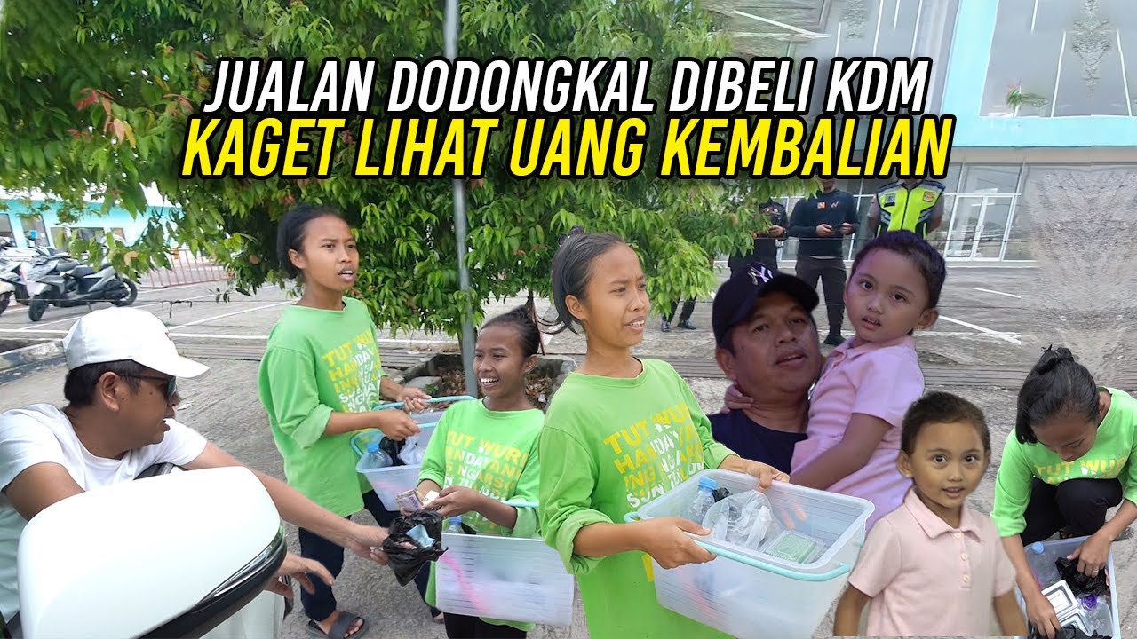 TEH IIN PENJUAL DODONGKAL DIBIKIN KAGET | UANG KEMBALIAN DIBALIKIN KDM JADI TAMBAH BANYAK