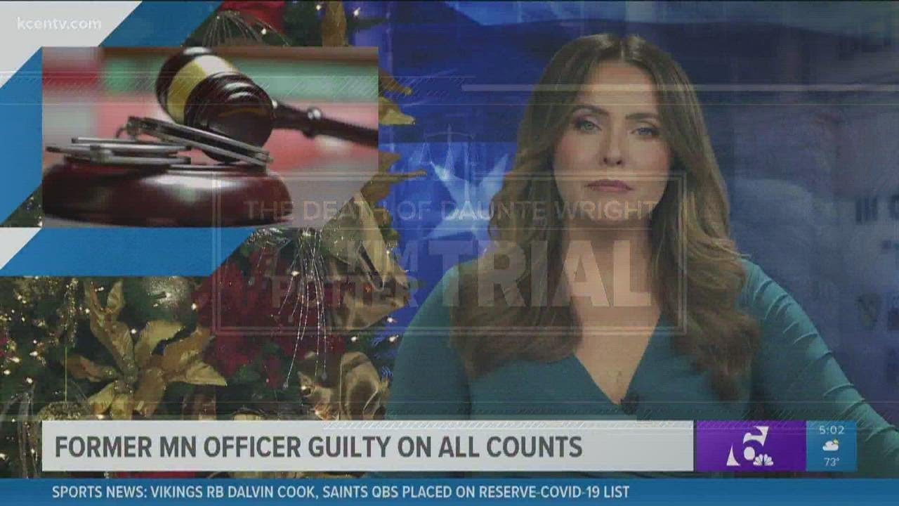 Former Minneapolis Police Officer Kim Potter found guilty on all counts