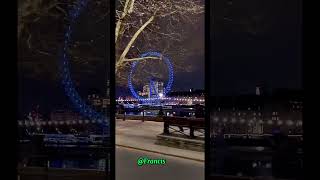 Walking around the London in the night during livestream