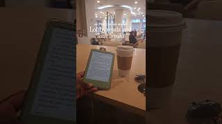 Lobby reads and latte breaks | Kindle Basic Matcha | Hilton Cabana Miami